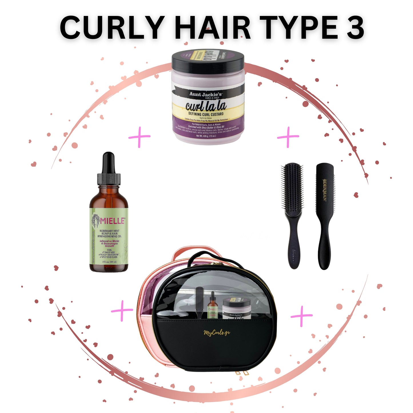 COMBO DEAL - CURLY HAIR TYPE 3 - BASIC PACK