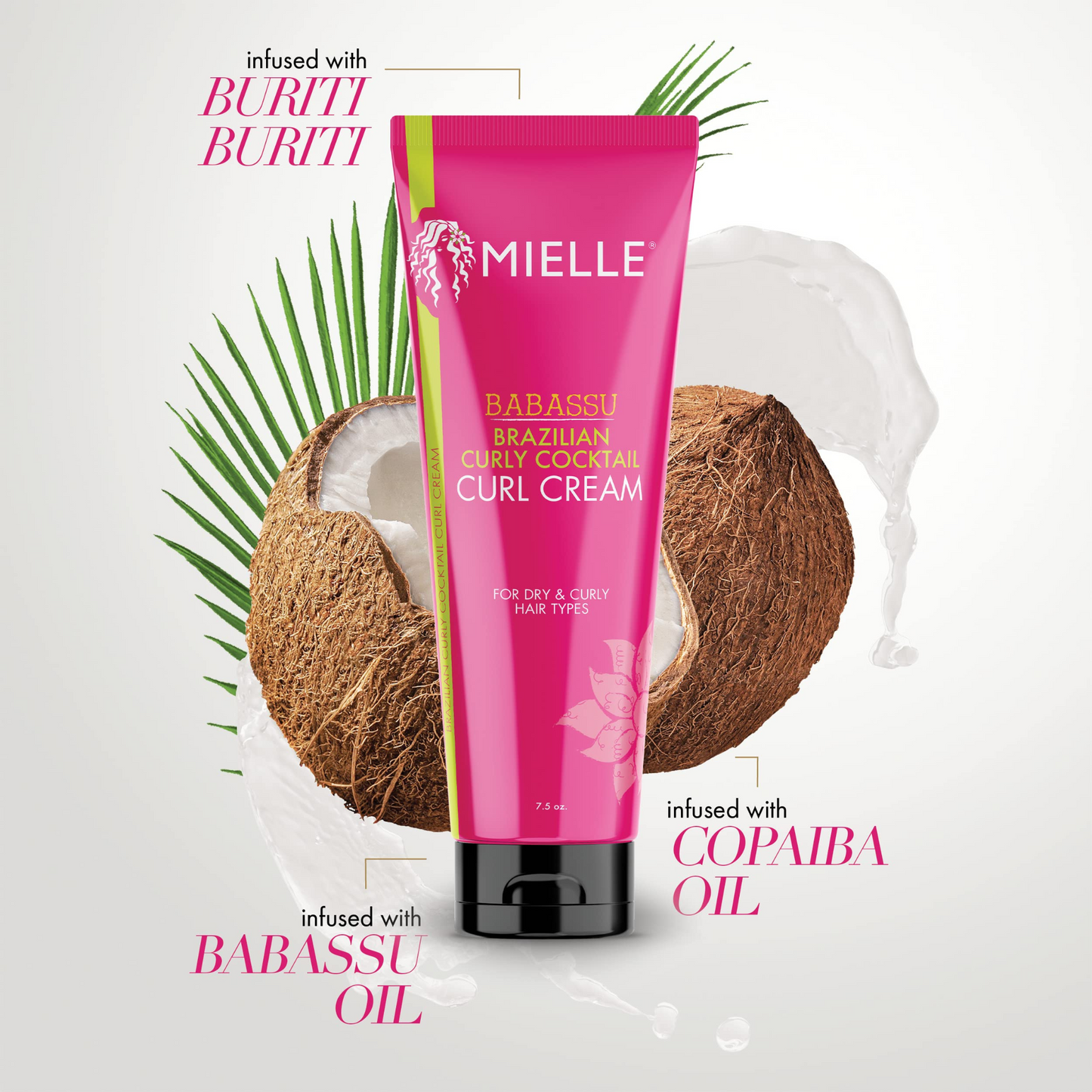 Babasu Brazilian Curly Cocktail Cream 315ml mielle