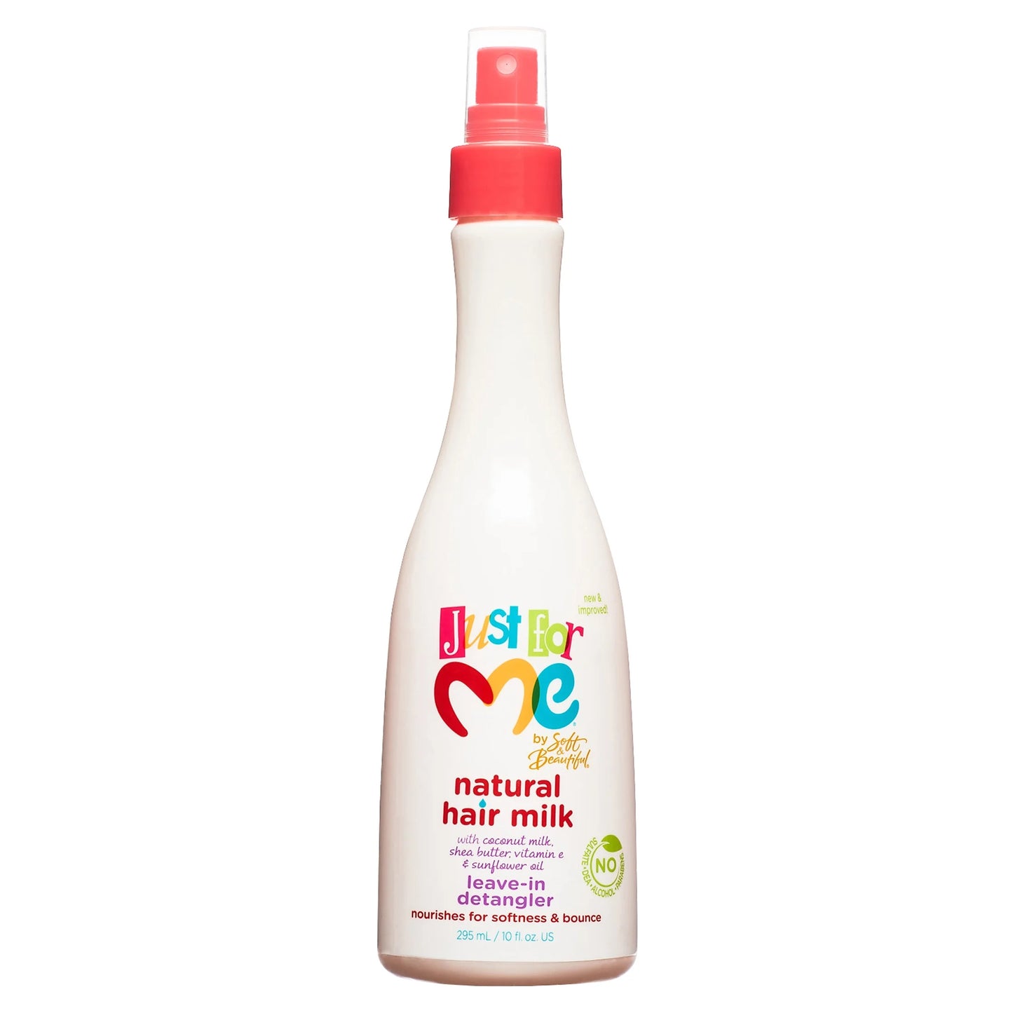 Just for Me Natural Hair Milk Leave-In Detangler – Γαλάκτωμα Μαλλιών χωρίς Ξέβγαλμα (295ml)