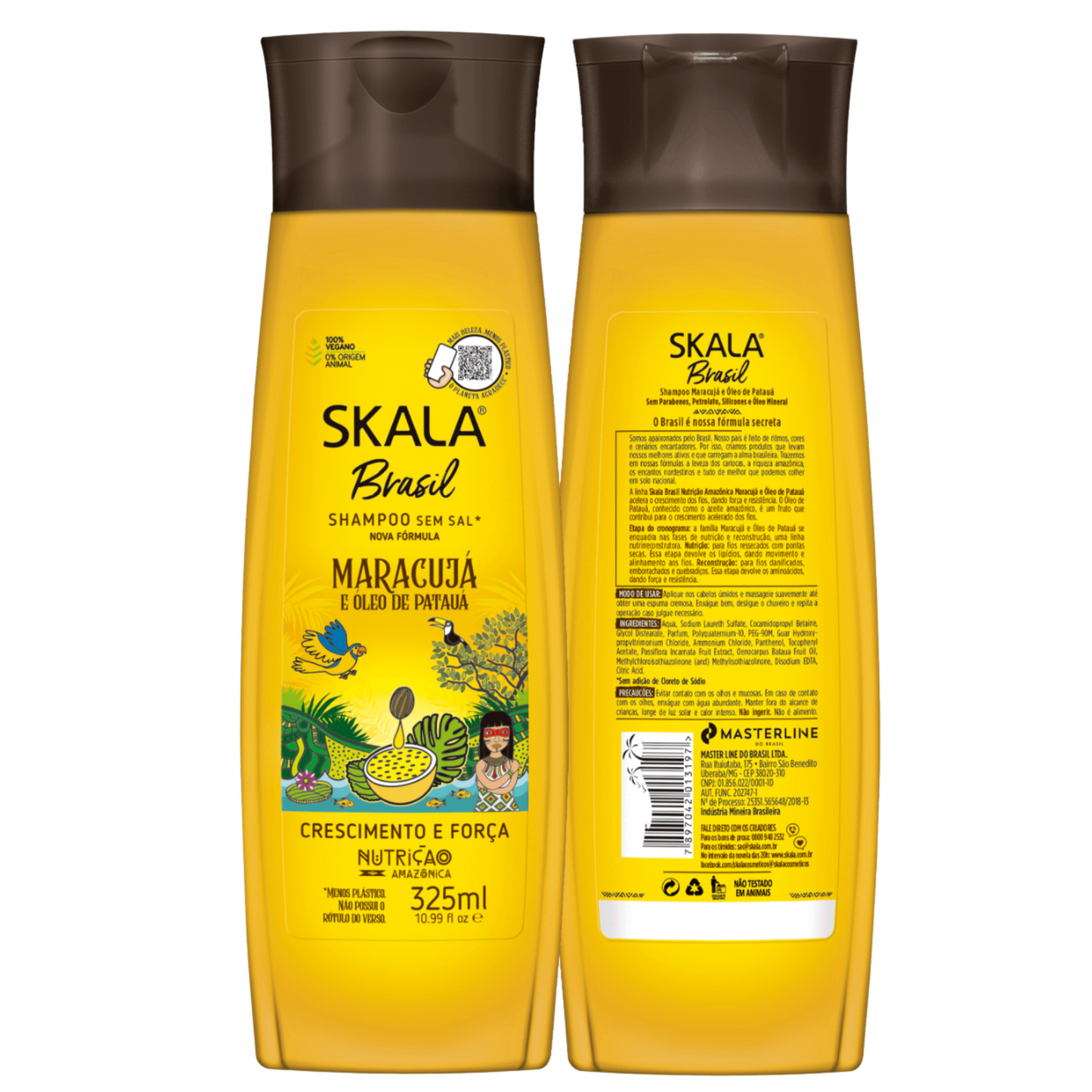 Skala Brasil Σαμπουάν με Μαρακούγια & Έλαιο Πάτουα – 325ml
