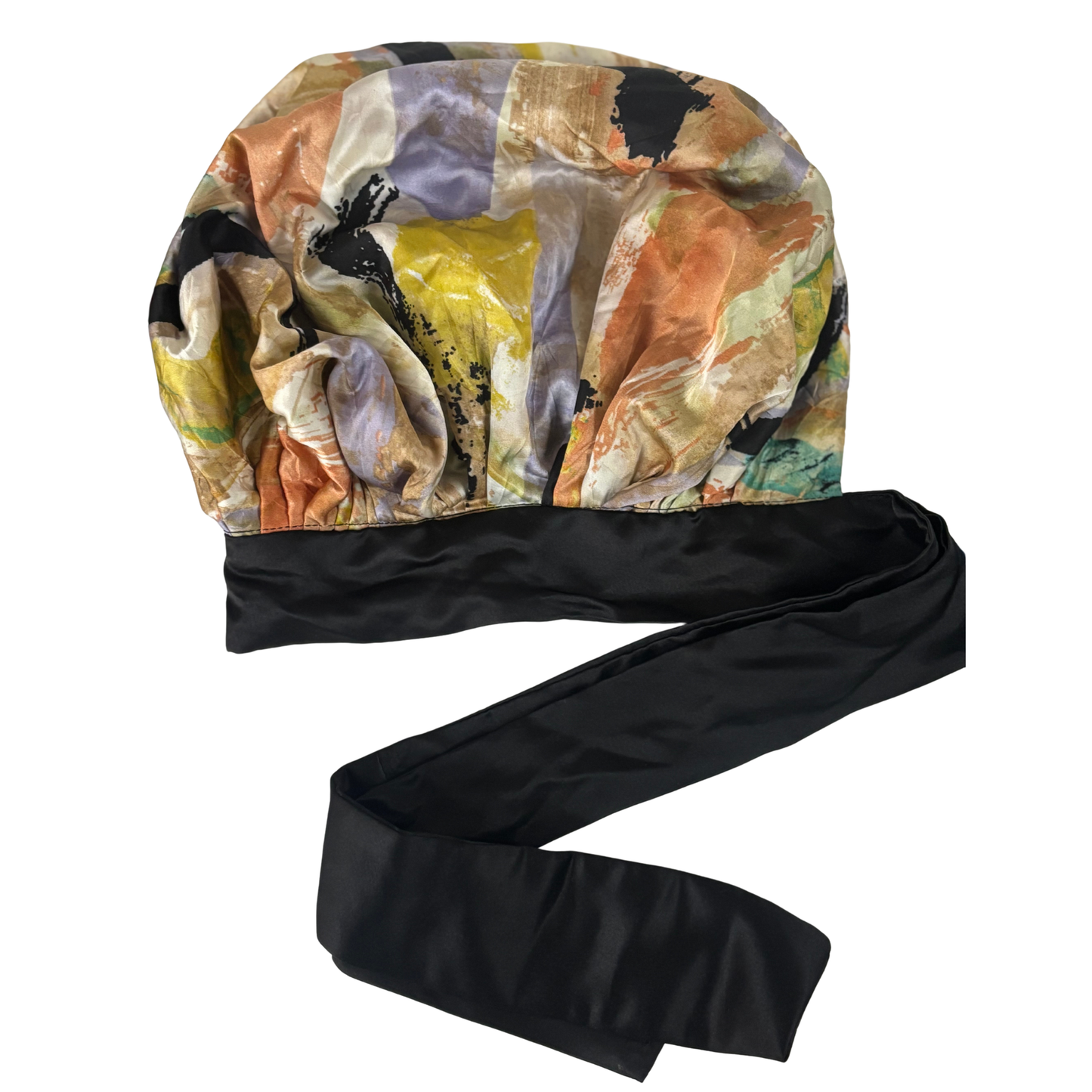 Χειροποίητα Saten Bonnet Διπλης όψεως με κορδέλα