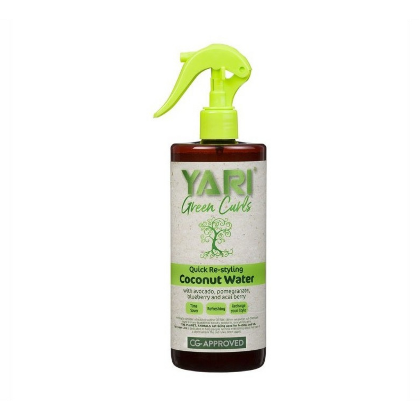 YARI Green Curls Quick Re-Styling Coconut Water - 500ml