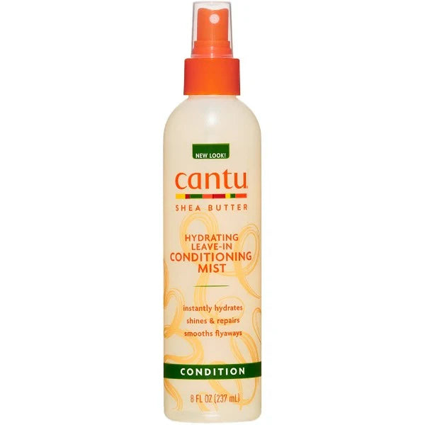 Cantu Shea Butter Hydrating Leave-In Conditioning Mist – Ενυδατικό Σπρέι Μαλλιών χωρίς Ξέβγαλμα 237ml