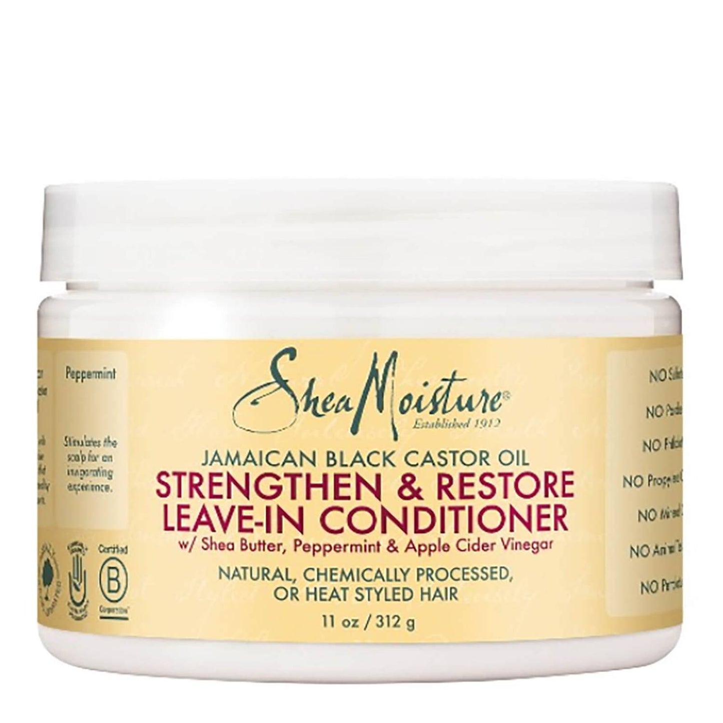 Shea Moisture Jamaican Black Castor Oil Strengthen & Restore Leave in Conditioner