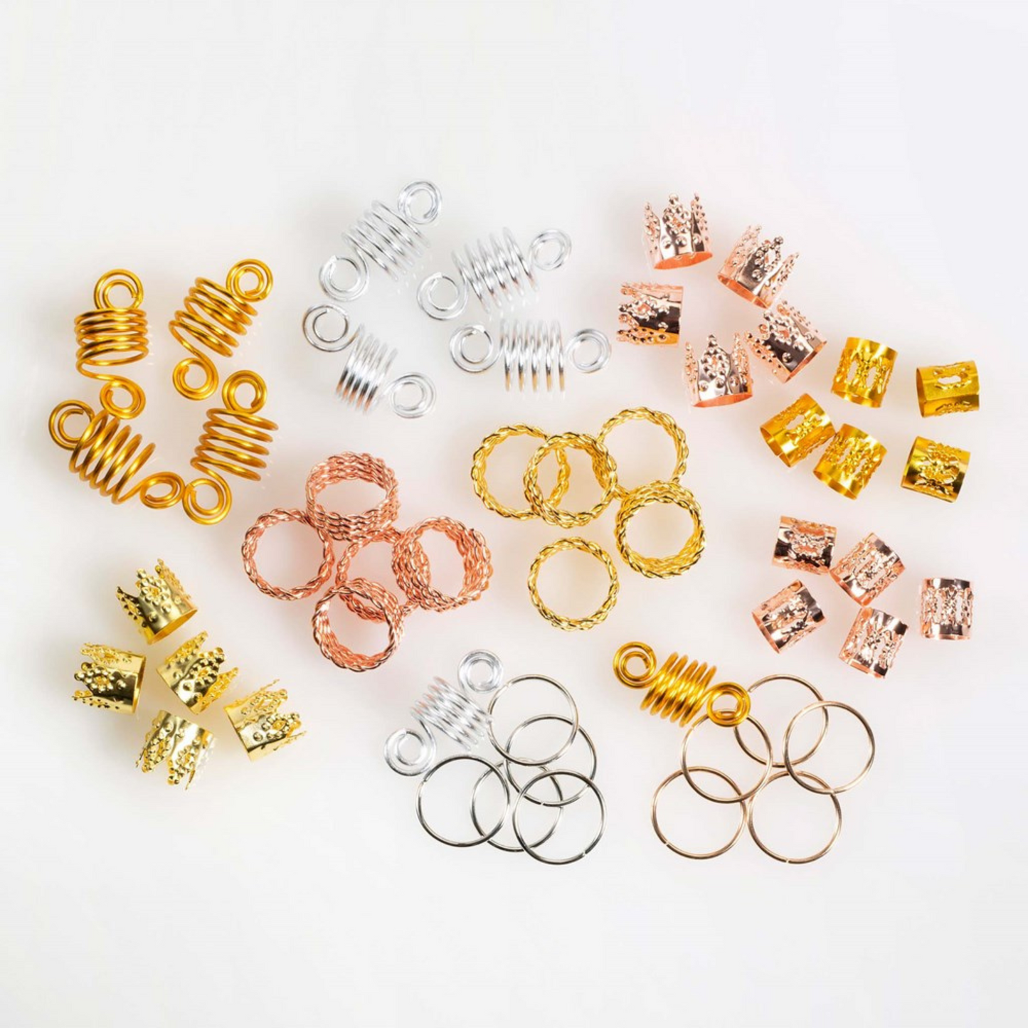 Hair Rings- διακοσμητικά μαλλιών