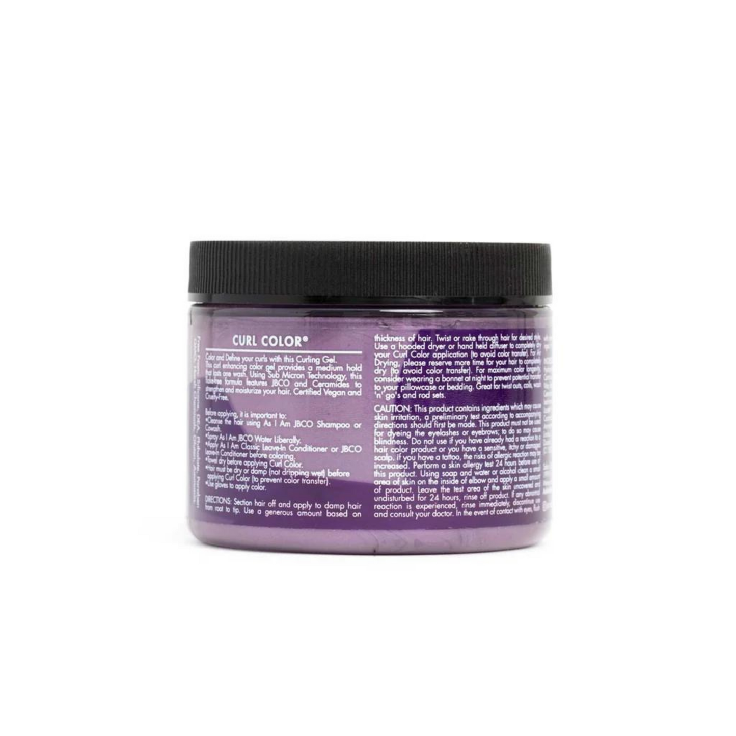 CURL COLOR PASSION PURPLE COLOR & CURLING GEL 182