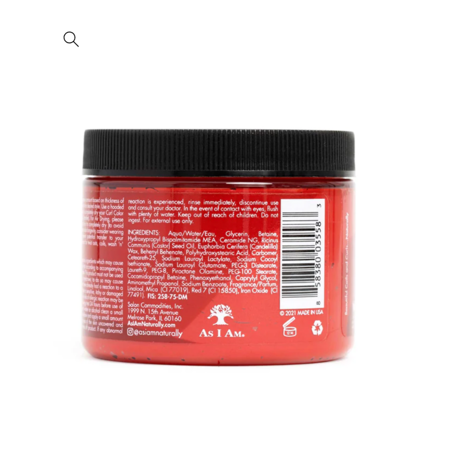 Color Curl Hot Red & Curling Gel 182ml