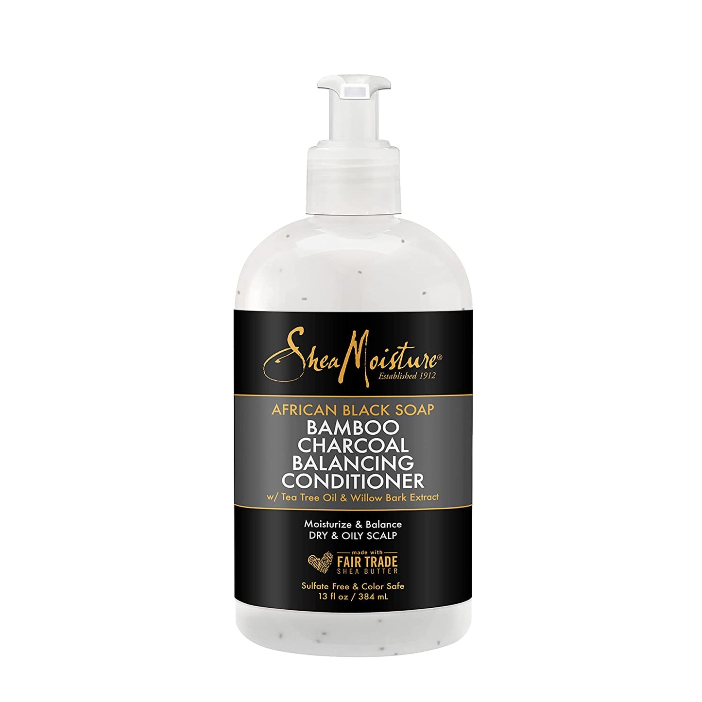 MyCurls.gr - Shea Moisture African Black Soap Bamboo Charcoal Balancing conditioner
