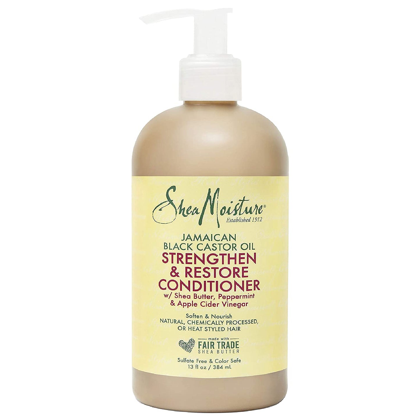 MyCurls- Shea Moisture Jamaican Black Castor Oil Strengthen & Restore Rins out Conditioner 384ml