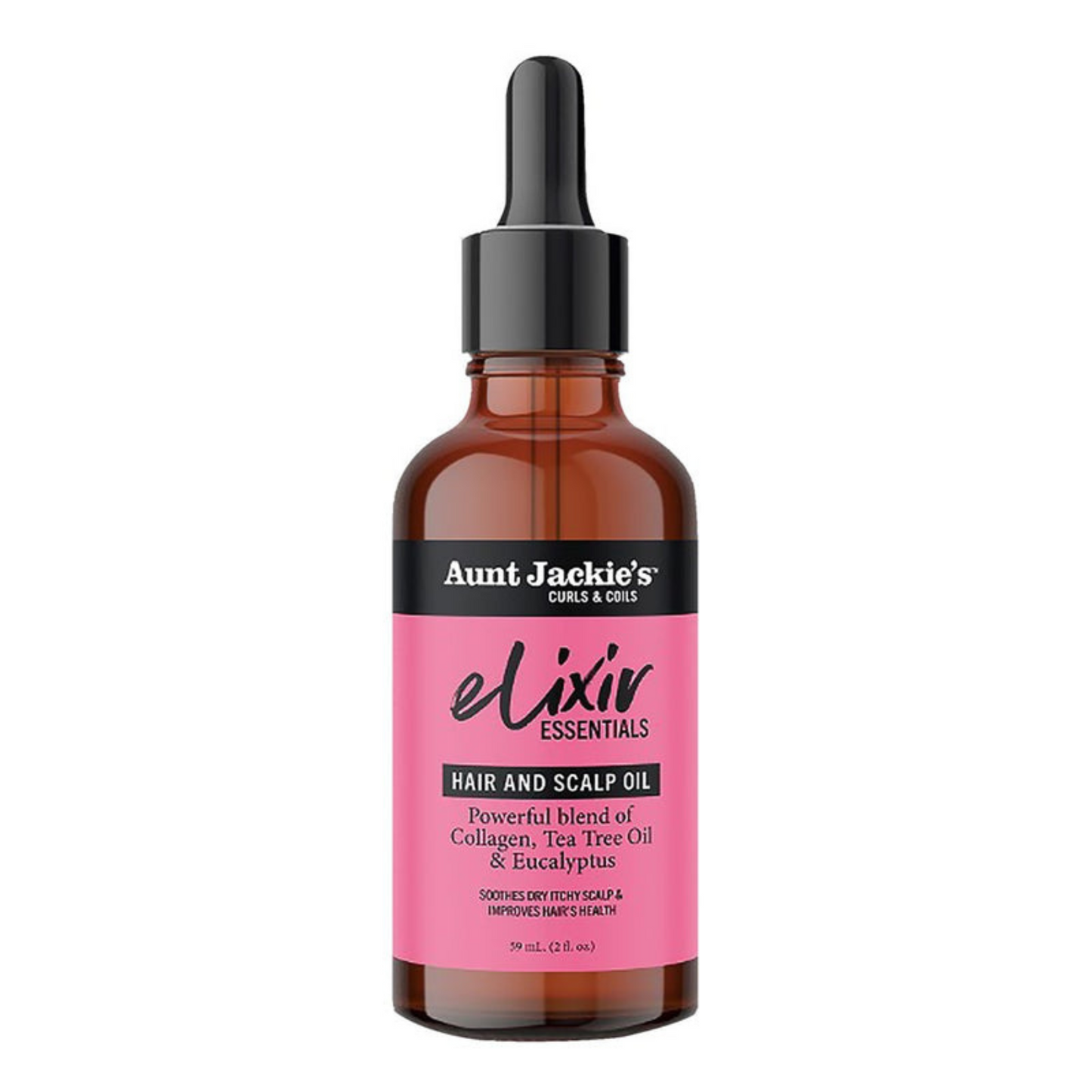 Elixir Essential Hair & Scalp Oil Collagen, Tea Tree Oil & Eucalyptus