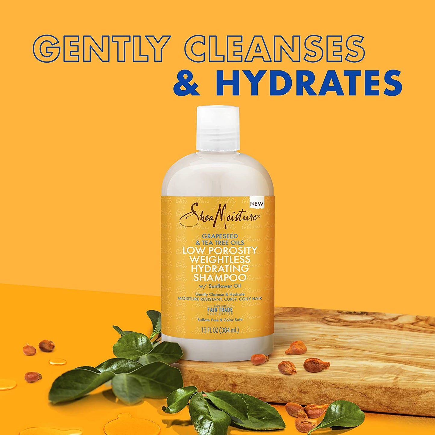 MyCurls.gr - SheaMoisture -Low Porosity Weightless Hydrating Shampoo 3…