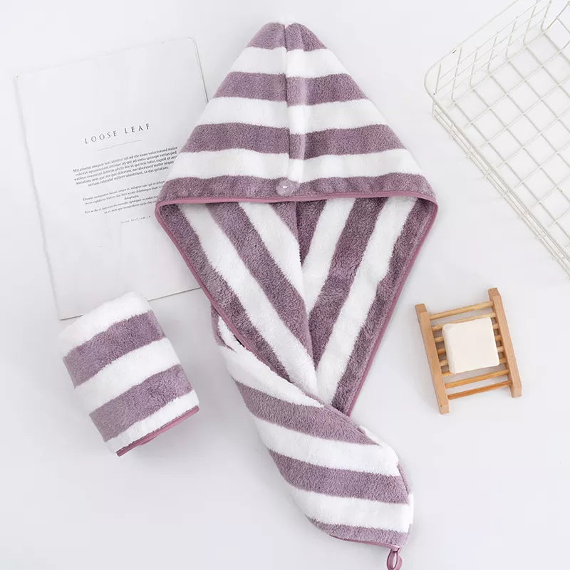 Microfiber Πετσέτα για μαλλιά.