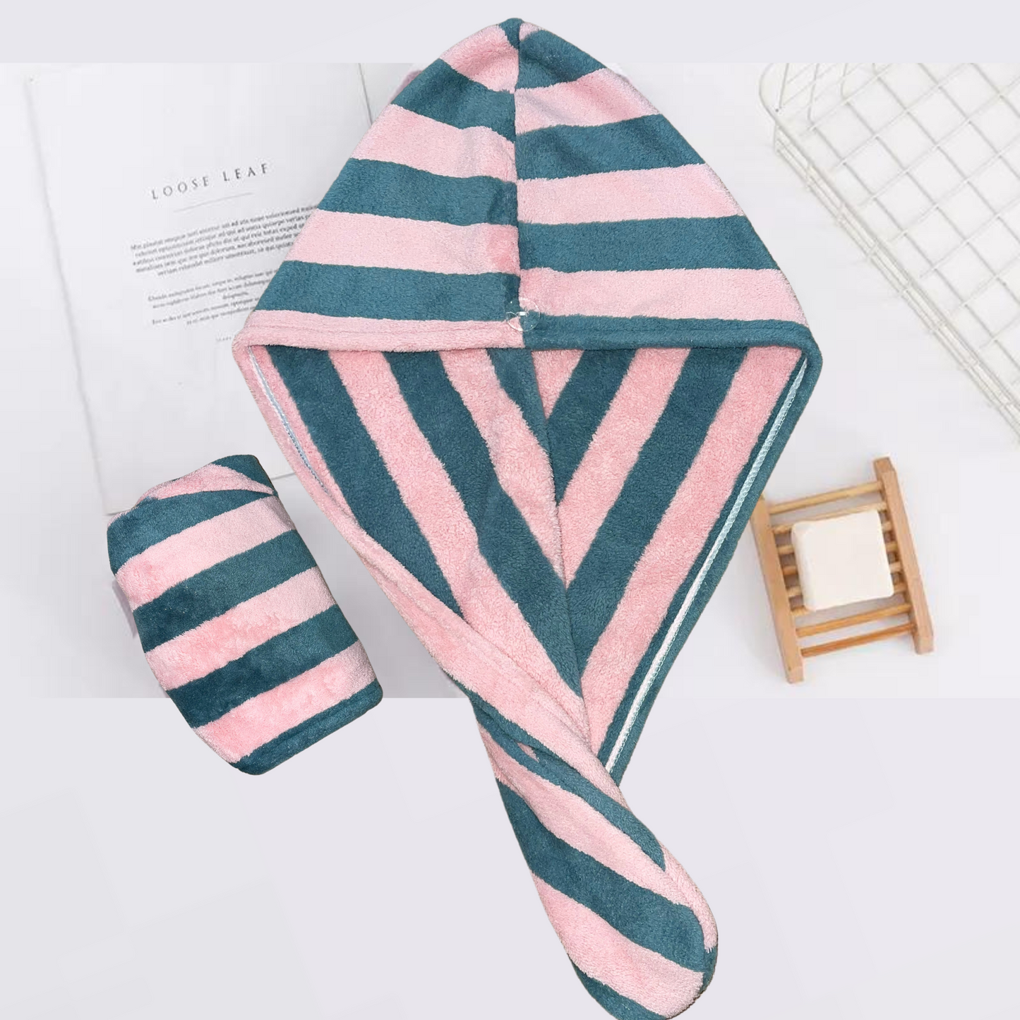 Microfiber Πετσέτα για μαλλιά.