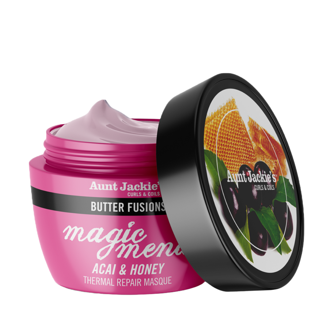 Magic Mend – Acai & Honey Thermal Repair Masque 227ml aunt jackies's