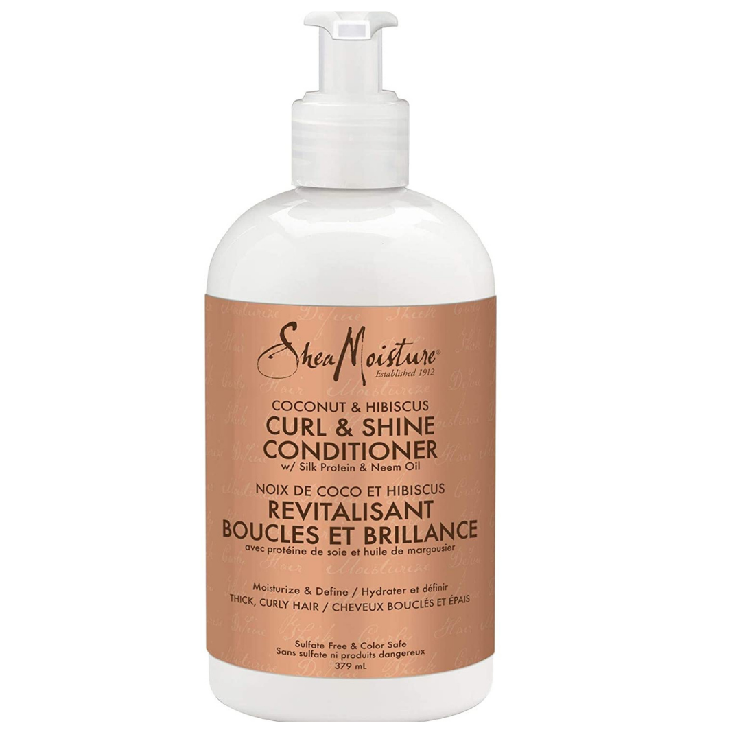 SheaMoisture’s Curl & Shine Coconut & Hibiscus Conditioner 379ml\