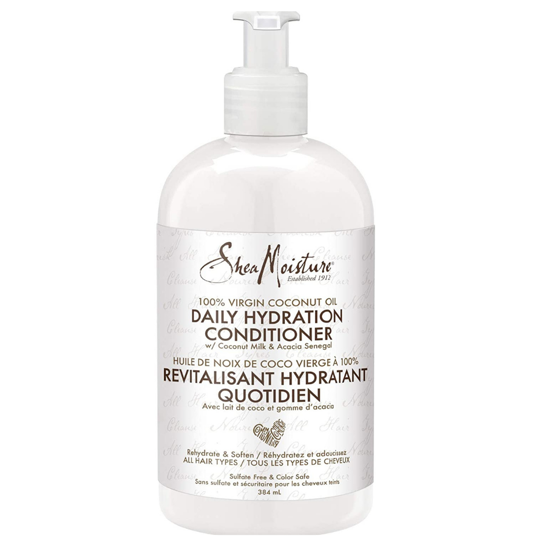Πείτε αντίο στο Frizz Shea Moisture 100% Virgin Coconut Oil Daily Hydration Conditioner Εμπλουτισμένο με φυσικά συστατικά, 100% παρθένο λάδι καρύδας, κρεμώδες γάλα καρύδας και πιστοποιημένο βιολογικό βούτυρο καριτέ, αυτός ο συνδυασμός κρατά τα μαλλιά ενυδατωμένα, διασφαλίζει ότι τα μαλλιά παραμένουν καθαρά, απαλά, μαλακά και χωρίς μπερδέματα. mycurls.gr
