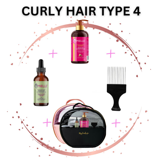 COMBO DEAL - CURLY HAIR TYPE 4 - BASIC PACK