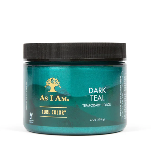 Curl Color  Dark Teal Green & Curling Gel 182ml