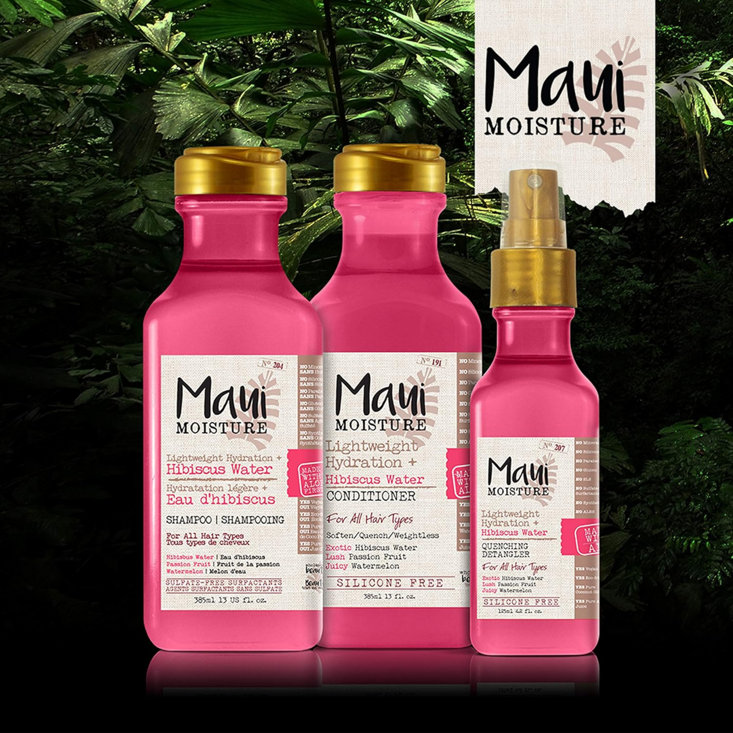 Maui Moisture Lightweight Hydration + Hibiscus Water Conditioner 385ml