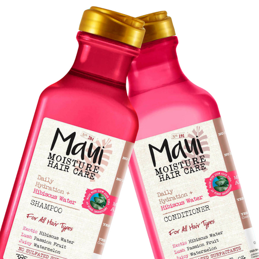 Maui Moisture Lightweight Hydration + Hibiscus Water Shampoo 385ml