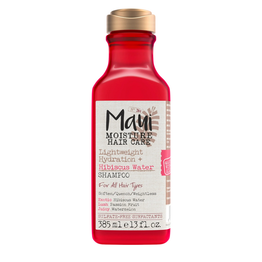 Maui Moisture Lightweight Hydration + Hibiscus Water Shampoo 385ml