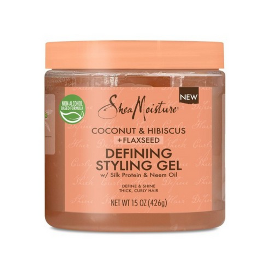 Coconut & hibiscus+ flaxseed Defining styling gel. 426g