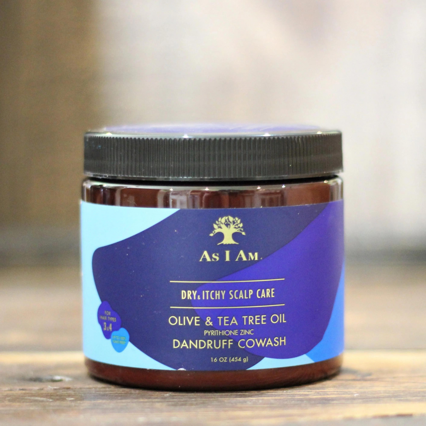 As I Am Dry and Itchy Scalp Care Olive and Tea Tree Oil Co-Wash 454g