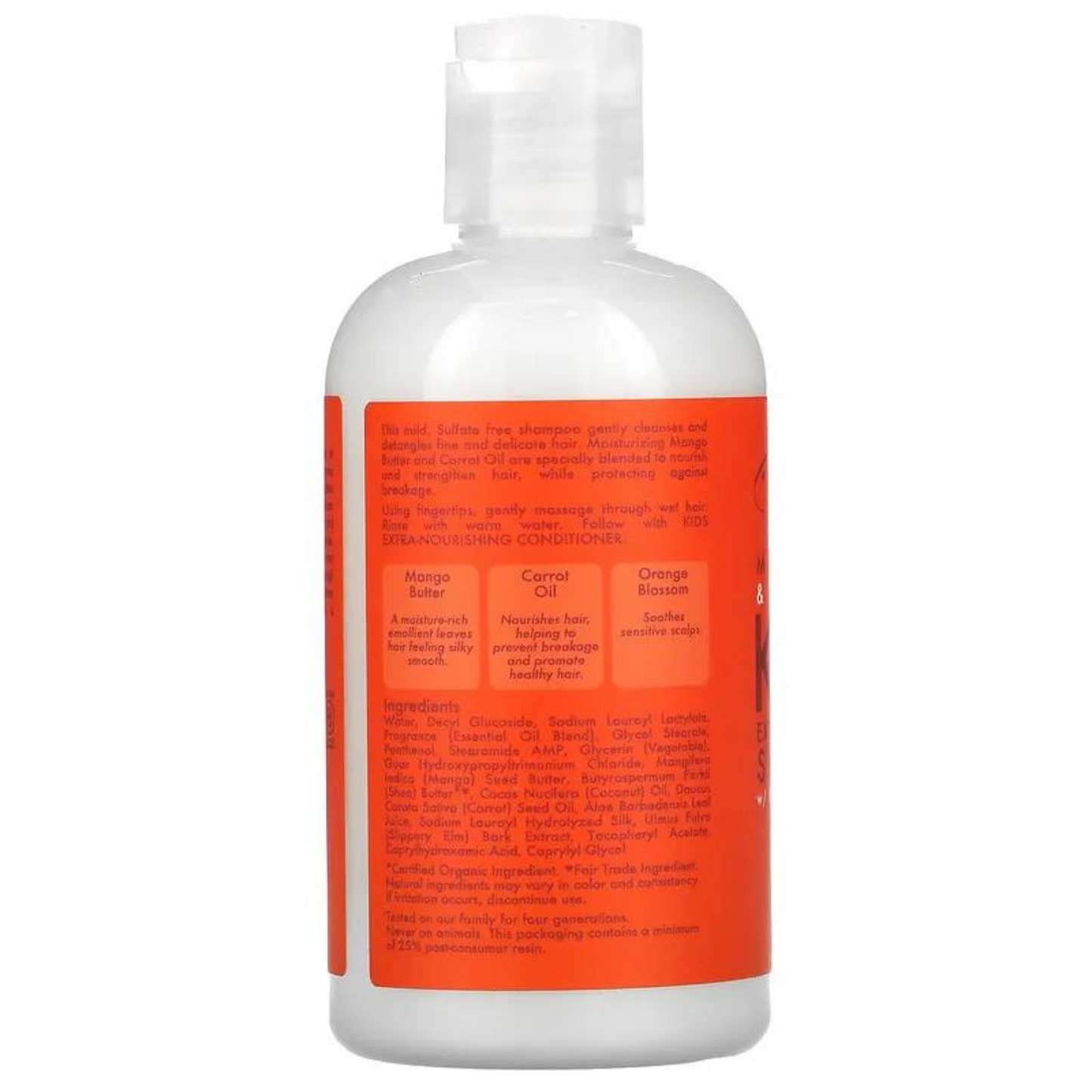 Extra-Nourishing Shampoo, Παιδικό Σαμπουάν με Μανγκο και Καρότο  (237 ml)