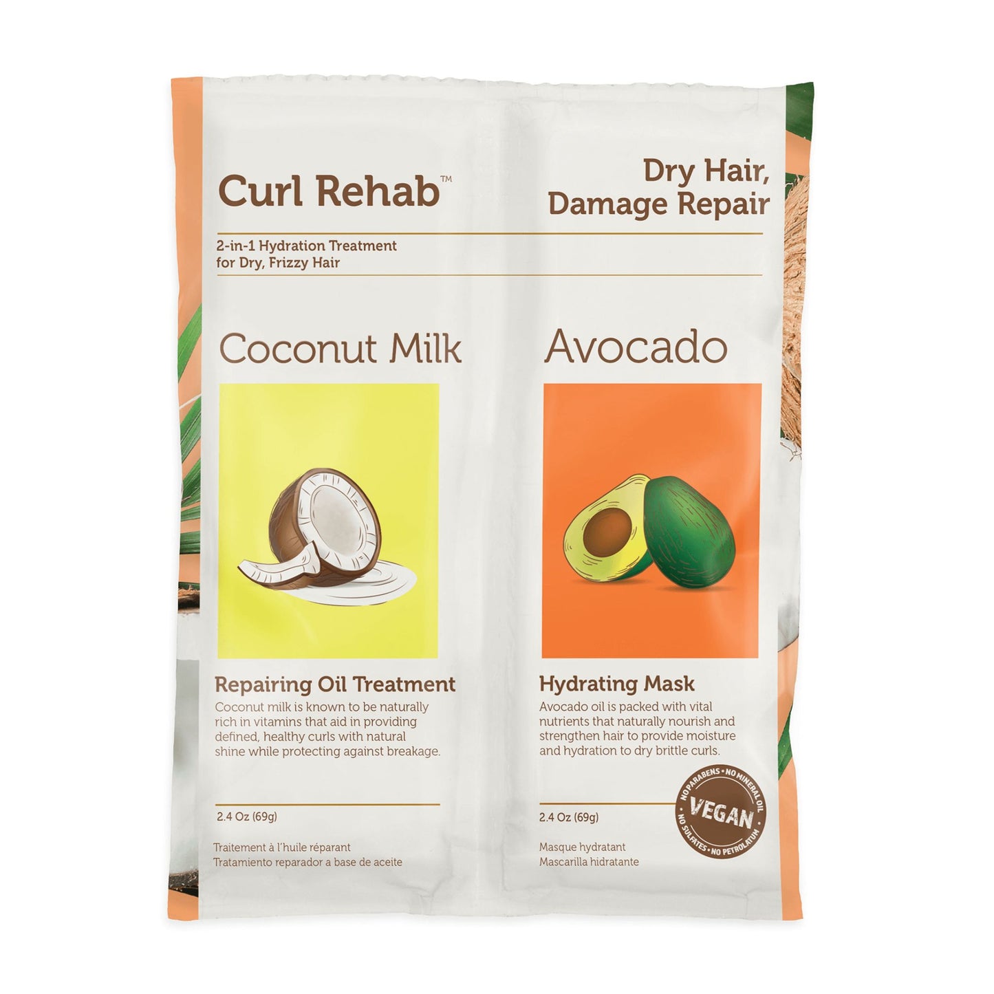 Curl Rehab Coconut & Avocado 138g