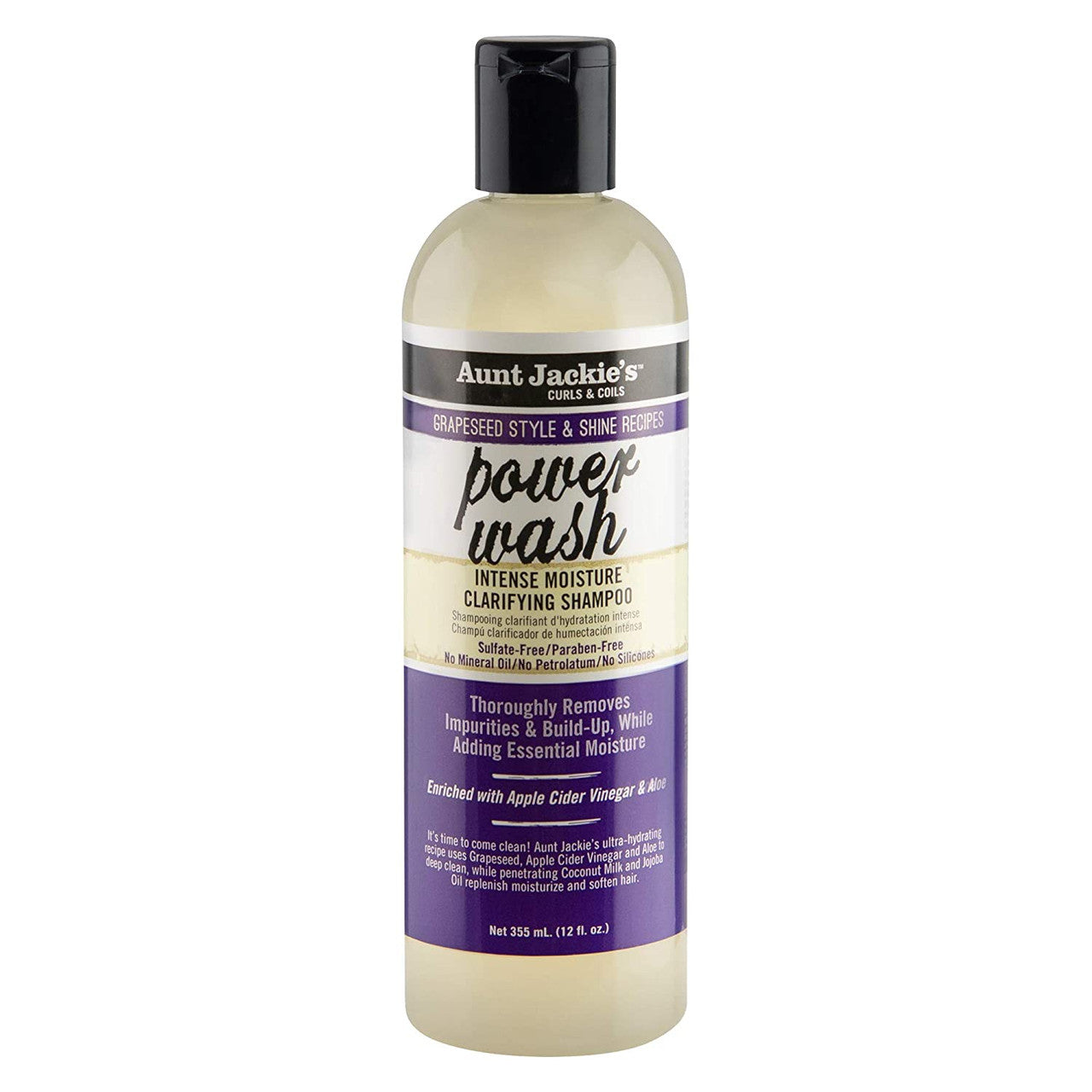 POWER WASH Intense Moisture Clarifying Shampoo 355ml