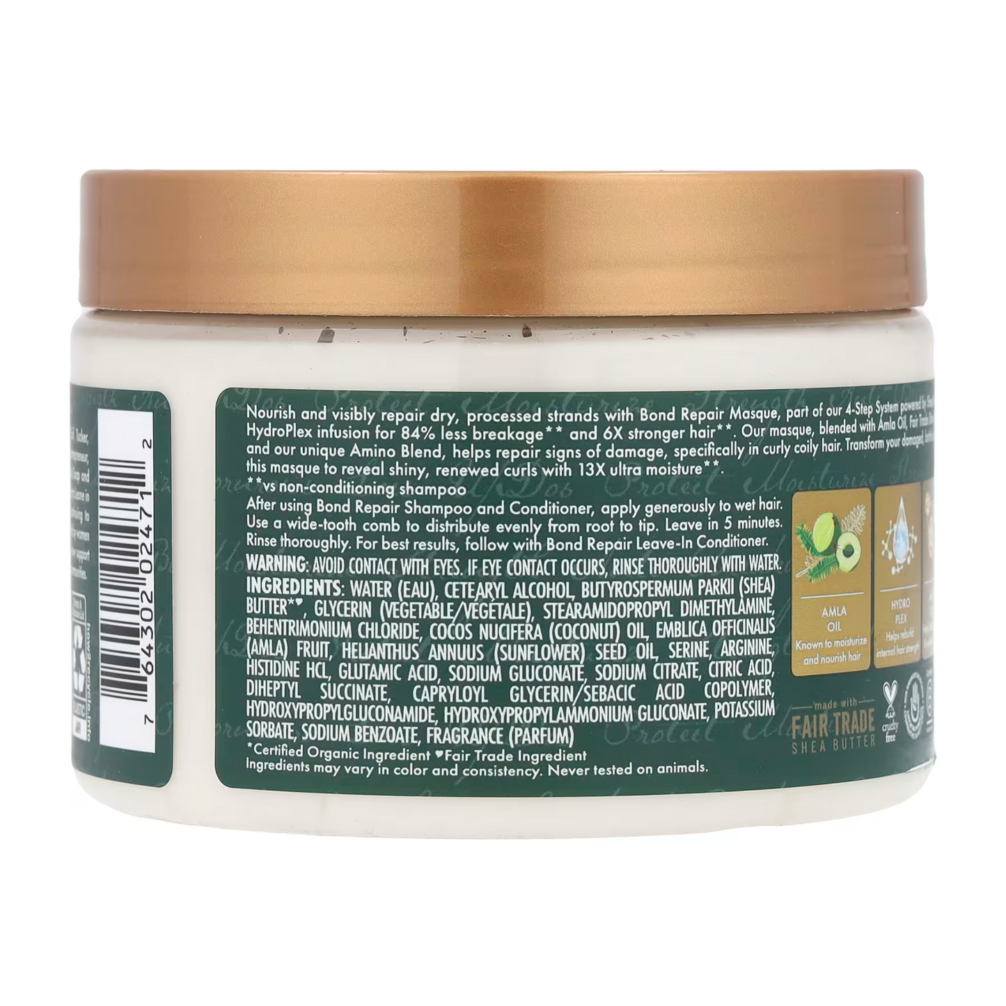 SheaMoisture Amla Oil Bond Repair Hair Mask – 311g