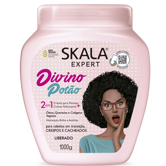 SKALA Expert Divino Potão – 2 σε 1 Κρέμα Μαλλιών για Σγούρα Μαλλιά 1000g