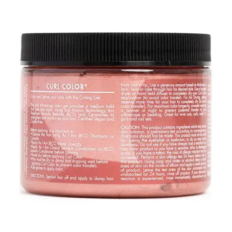 As I Am Curl Color – Rose Gold (Ροζ Χρυσό) – Προσωρινή Χρωστική Μαλλιών με Φροντίδα για Σγουρά Μαλλιά 118ml