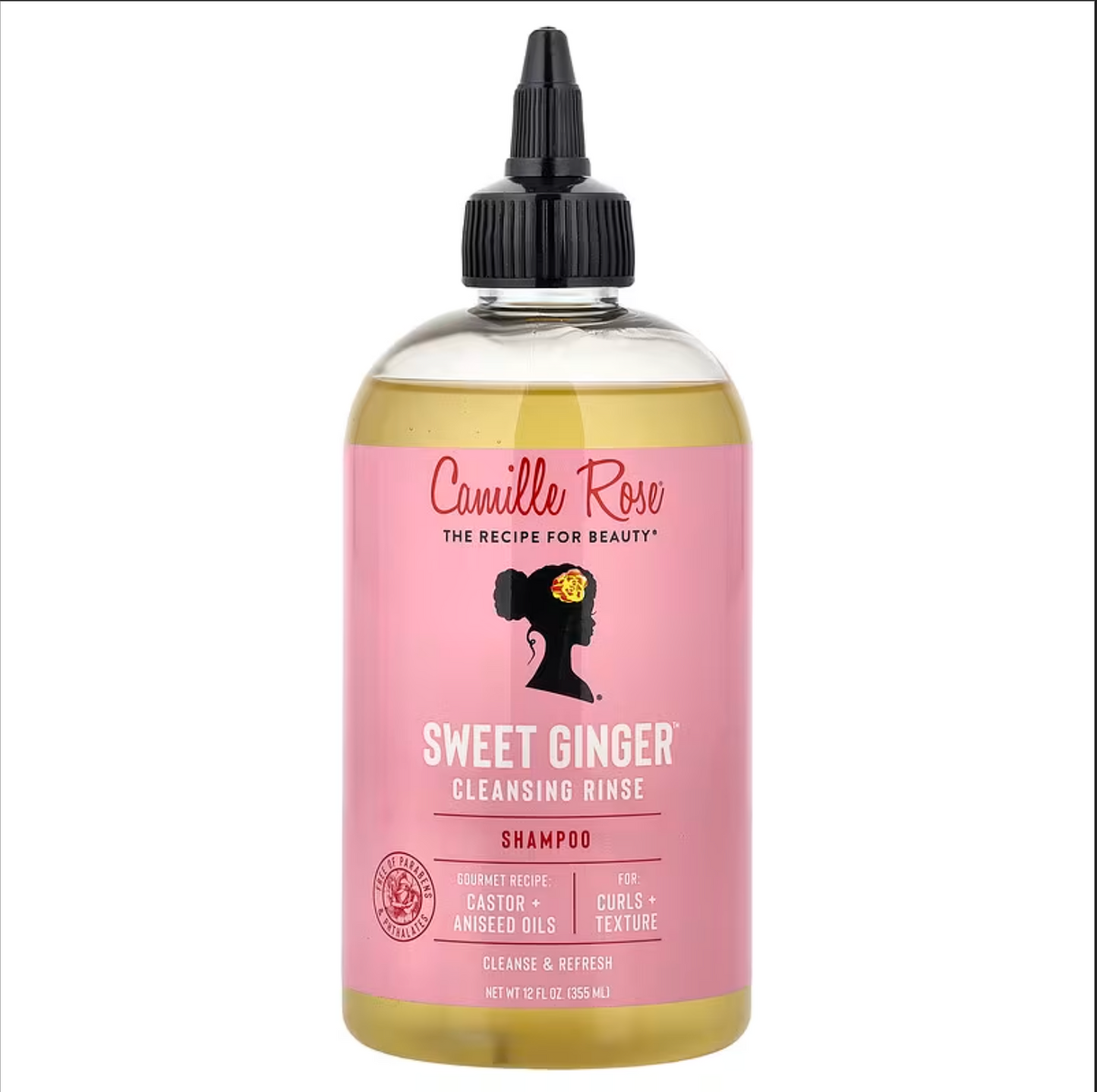 Camille Rose Sweet Ginger Cleansing Rinse Shampoo – 355ml