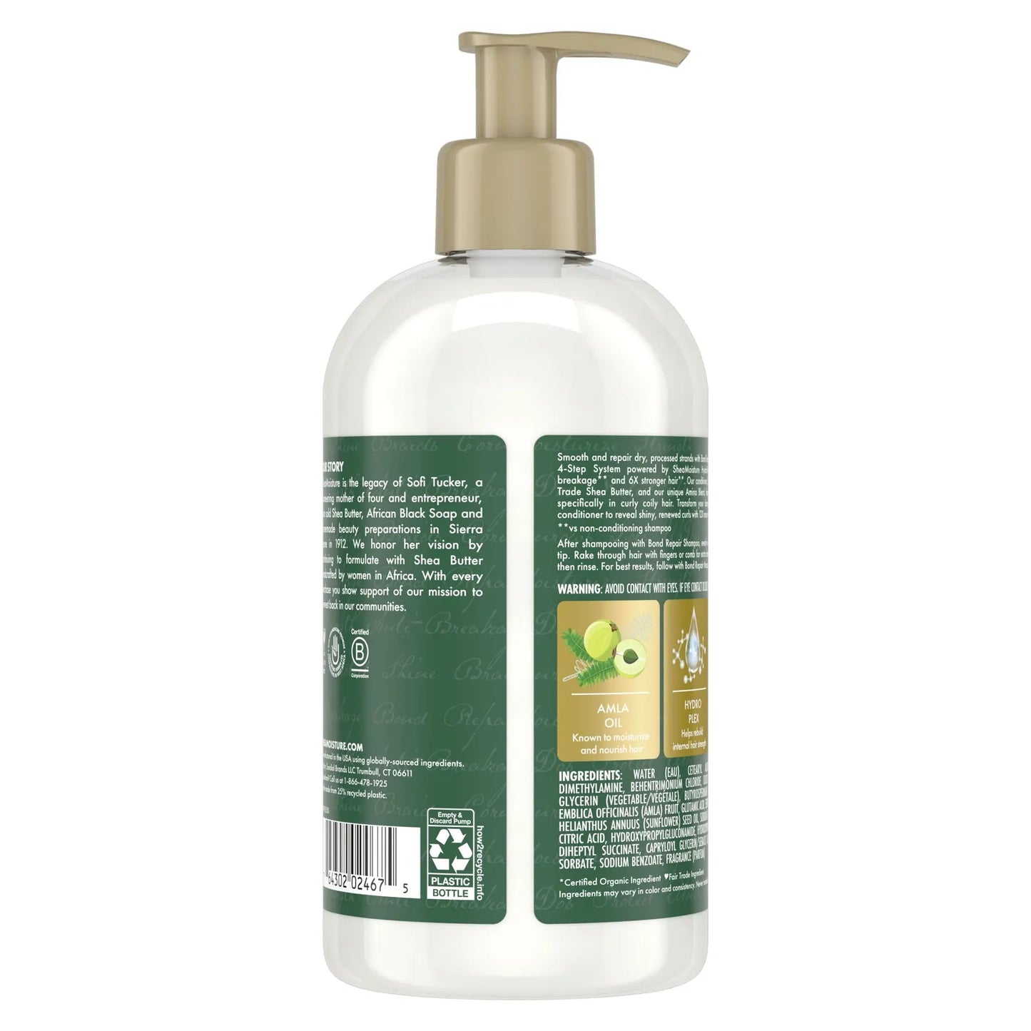 SheaMoisture Amla Oil Bond Repair Conditioner – 384ml