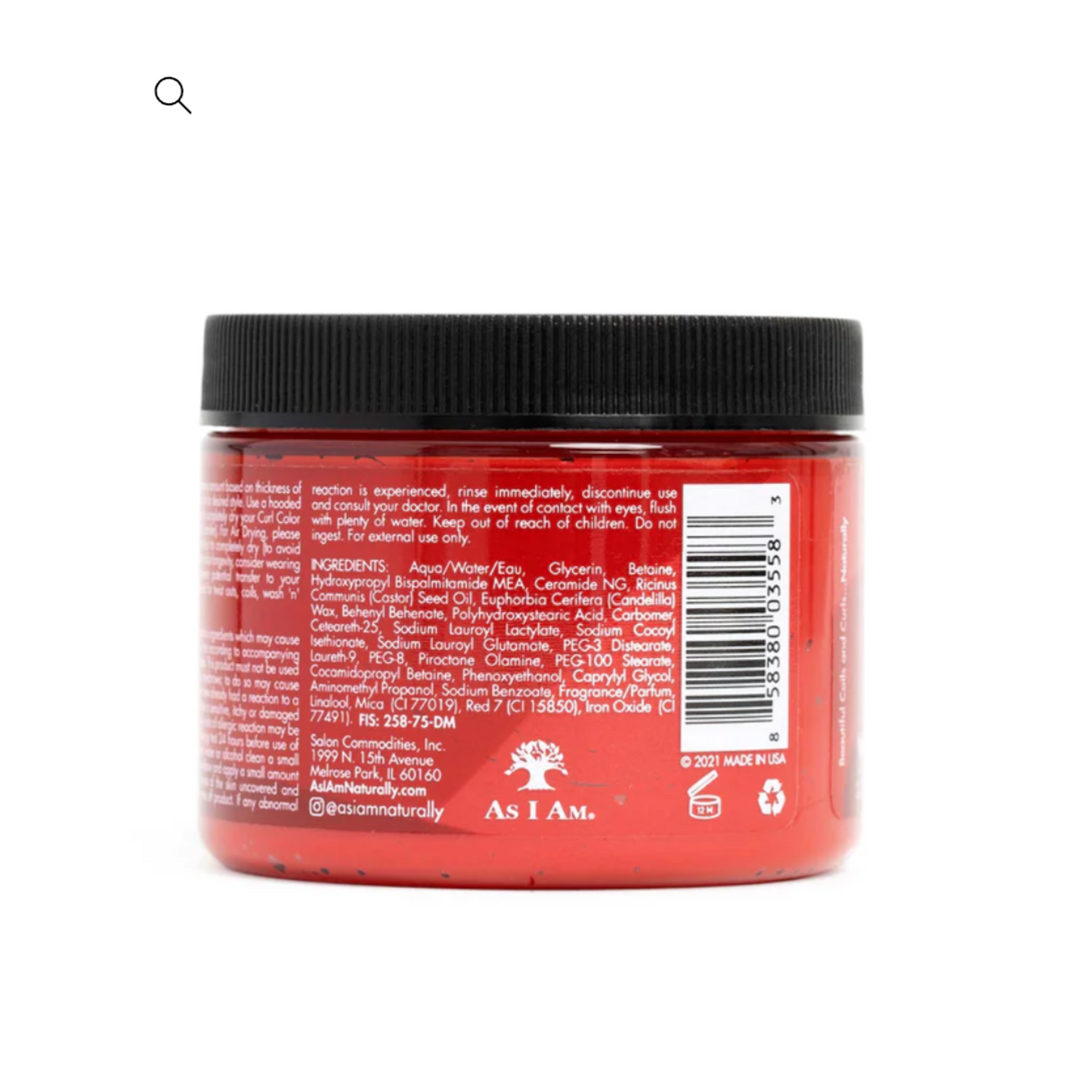 Color Curl  Hot Red  & Curling Gel 182ml