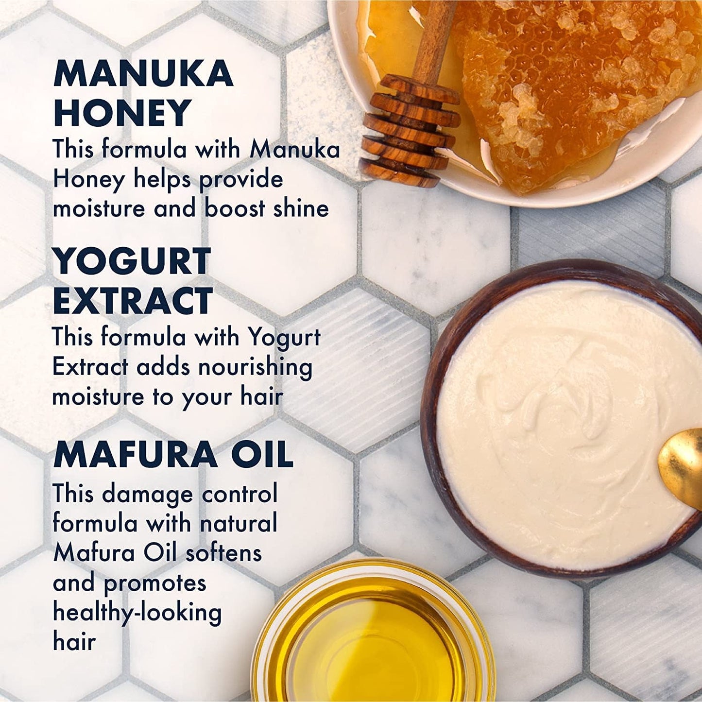 Manuka Honey & Yogurt Hydrate + Repair Protein Power Treatment Mask