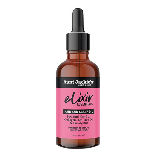 Elixir Essential Hair & Scalp Oil Collagen, Tea Tree Oil & Eucalyptus