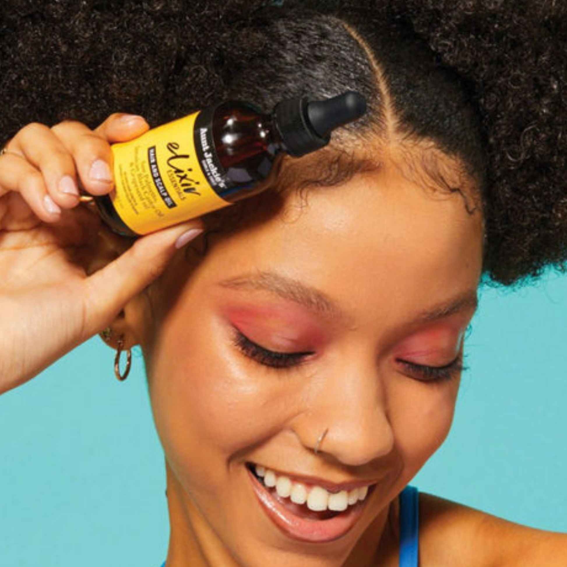 Elixir Essential Hair & Scalp Oil Saw Palmetto, Jamaican Black Castor Oil & Grapeseed Oi