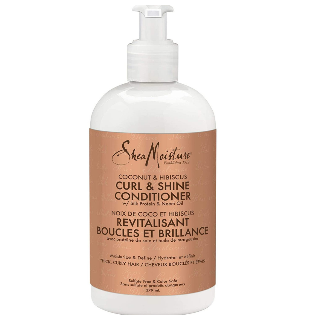 SheaMoisture’s Curl & Shine Coconut & Hibiscus  Conditioner 379ml\