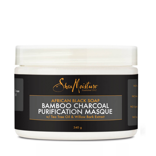 African Black Soap Bamboo Charcoal Masque 354ml