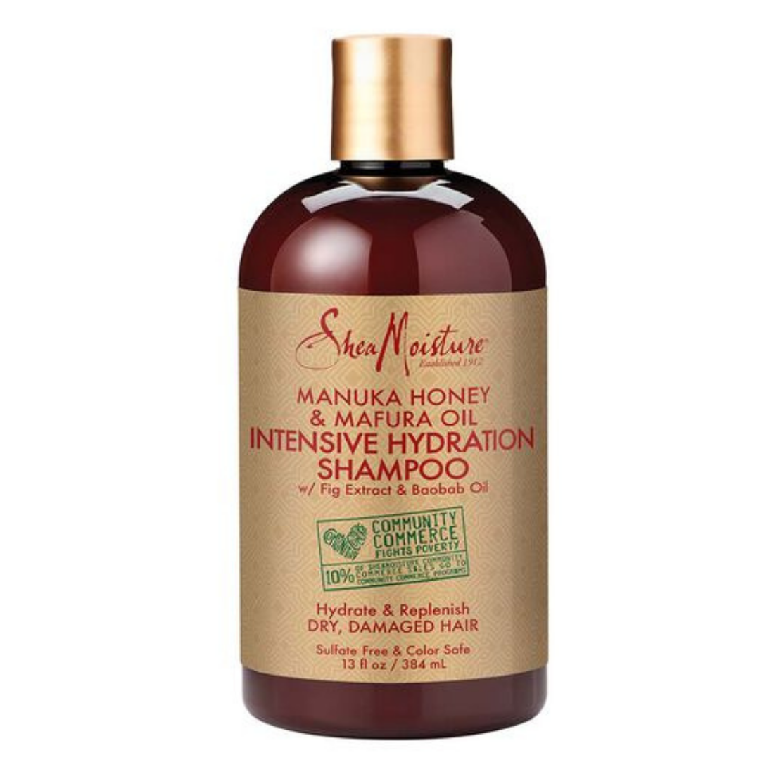 Shea Moisture Manuka Honey & Mafura Oil Intensive Hydration Shampoo 384ml mycurls.gr